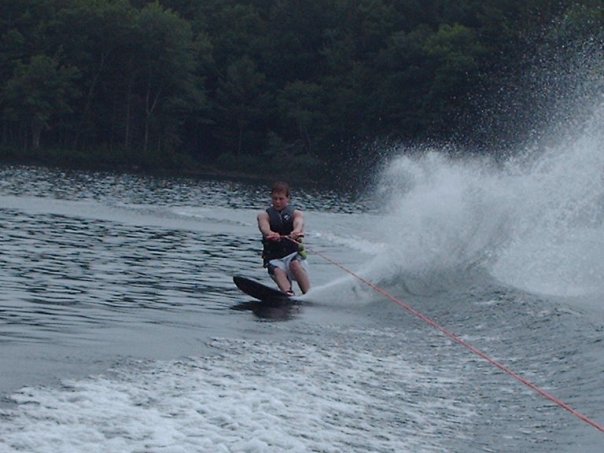Fun on Eric's Boat